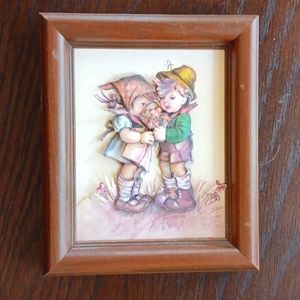 Paper Toled Pictures. 3D art in frame